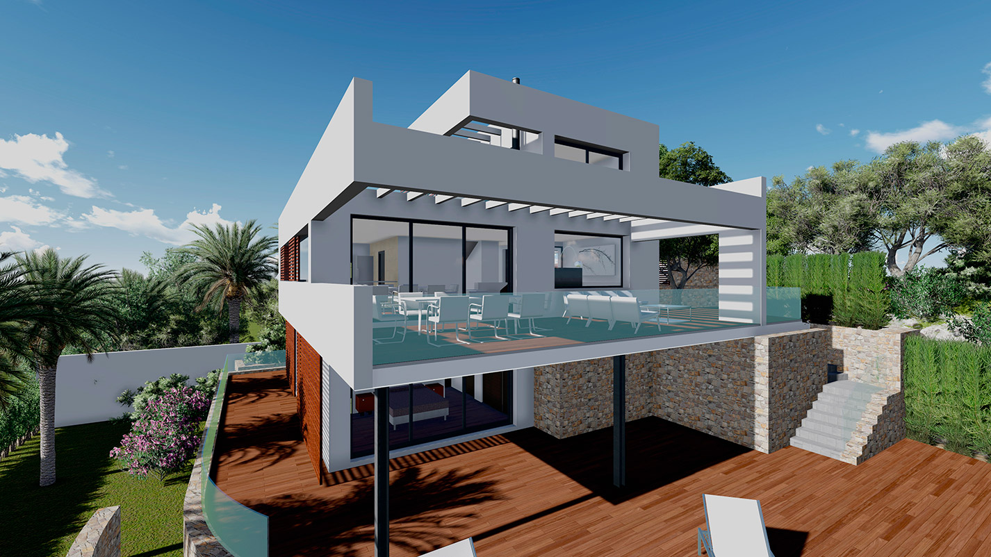 casa diseño Moraira Tosqueras lujo bac arquitectura