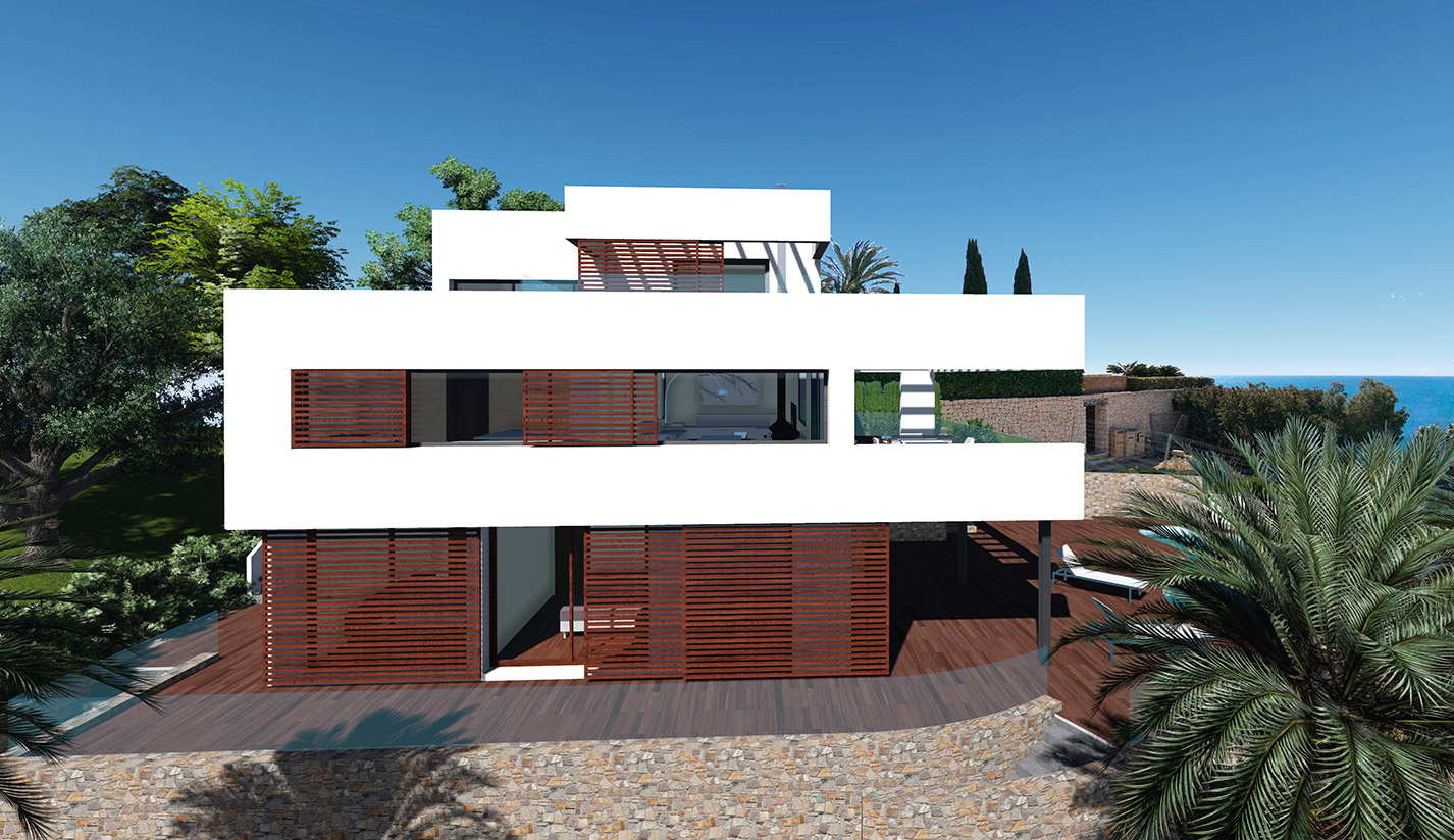 casa diseño Moraira Tosqueras lujo bac arquitectura