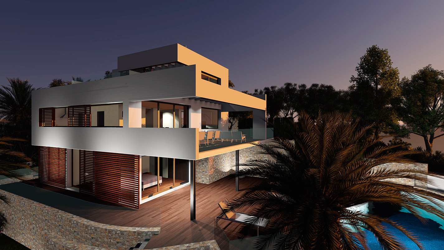 casa diseño Moraira Tosqueras lujo bac arquitectura